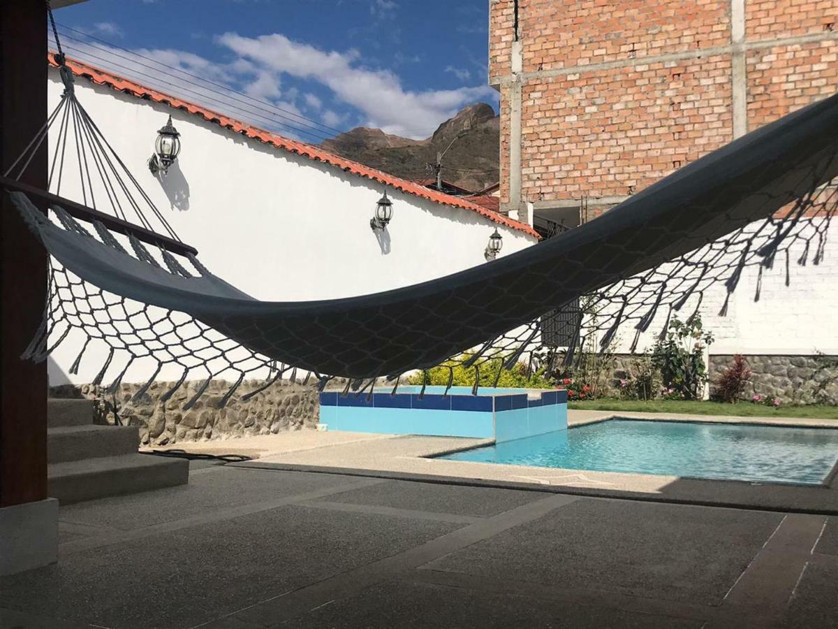 Hostel Las Palmas Vilcabamba Buitenkant foto